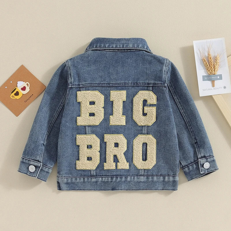 Bi & Lil Bro Denim Jacket