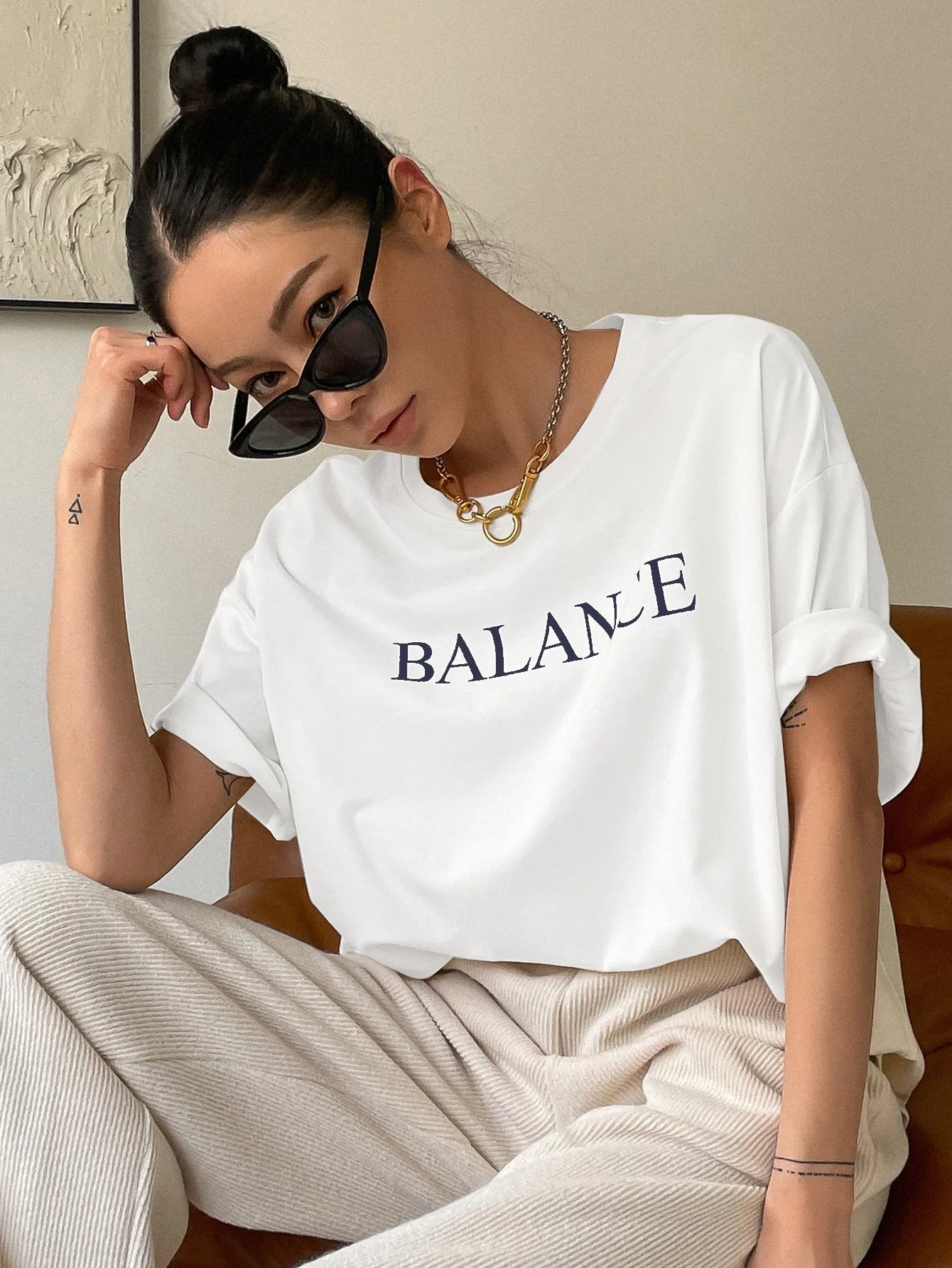 Love Balance Oversized T-Shirt