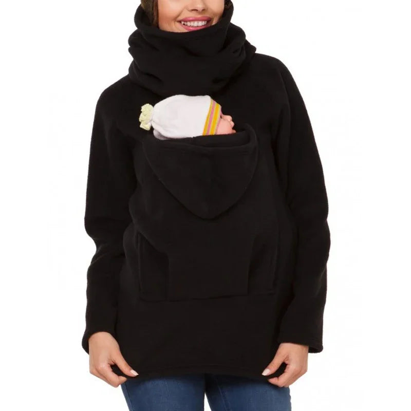Fleeced Kangaroo Sweater