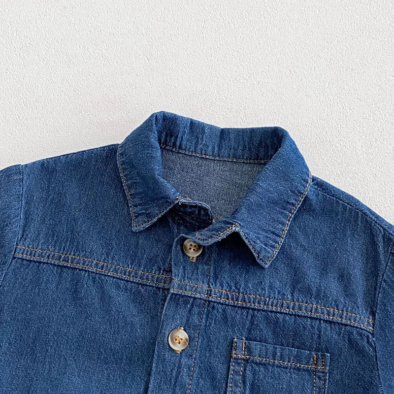 Boys Shorts Denim Set