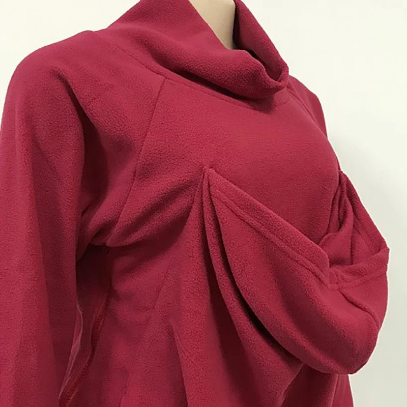 Fleeced Kangaroo Sweater