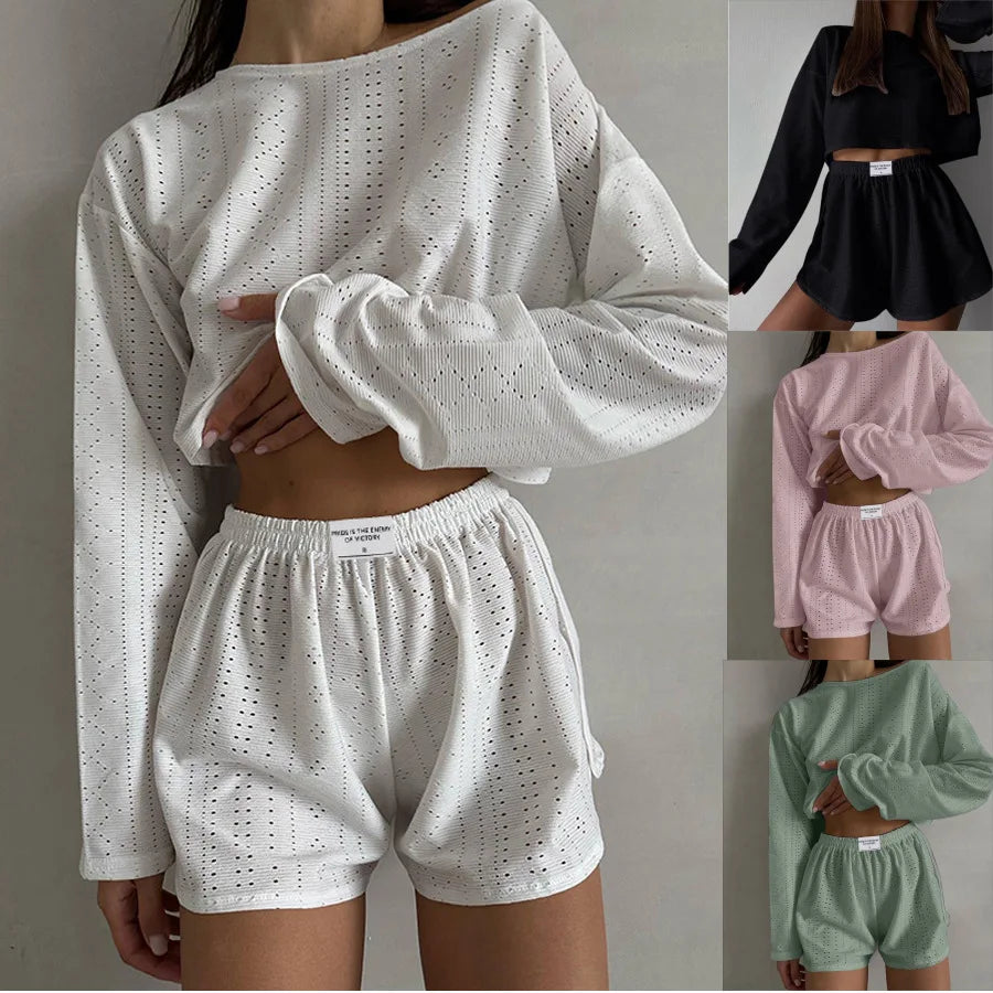 Eyelet Sleep Set