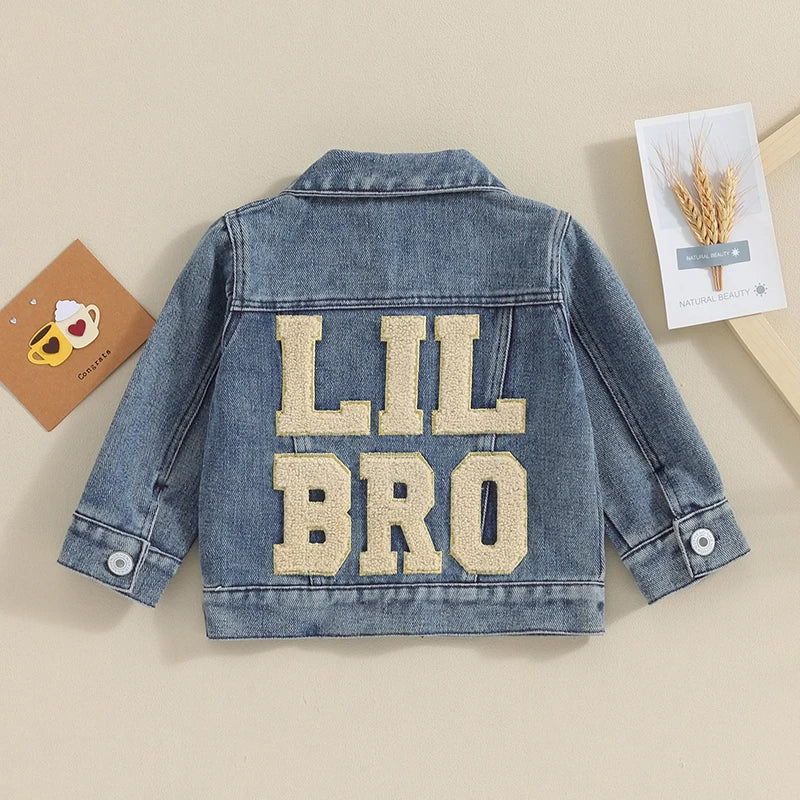Bi & Lil Bro Denim Jacket