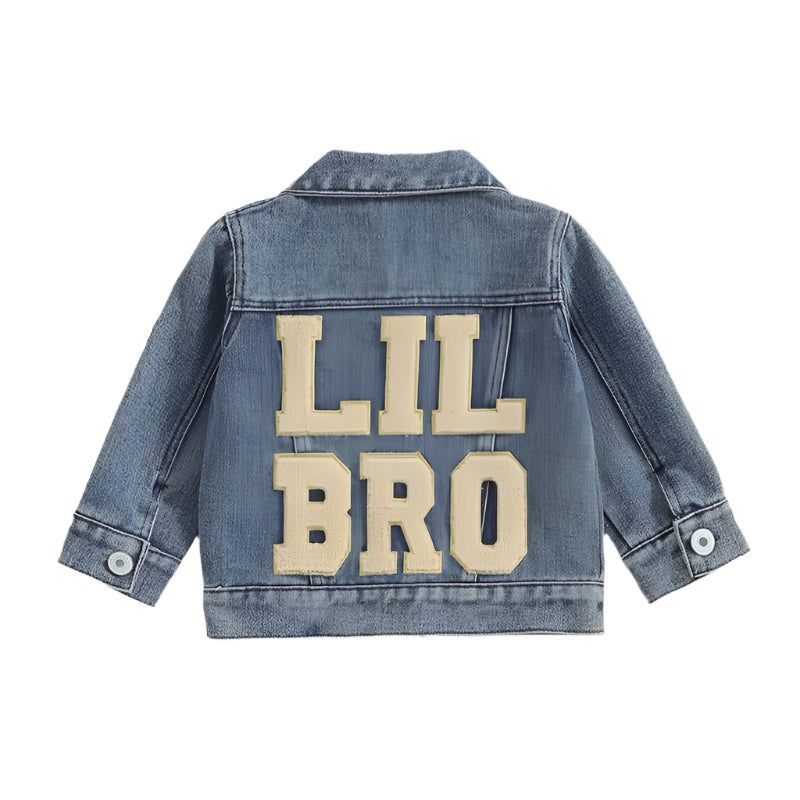 Bi & Lil Bro Denim Jacket