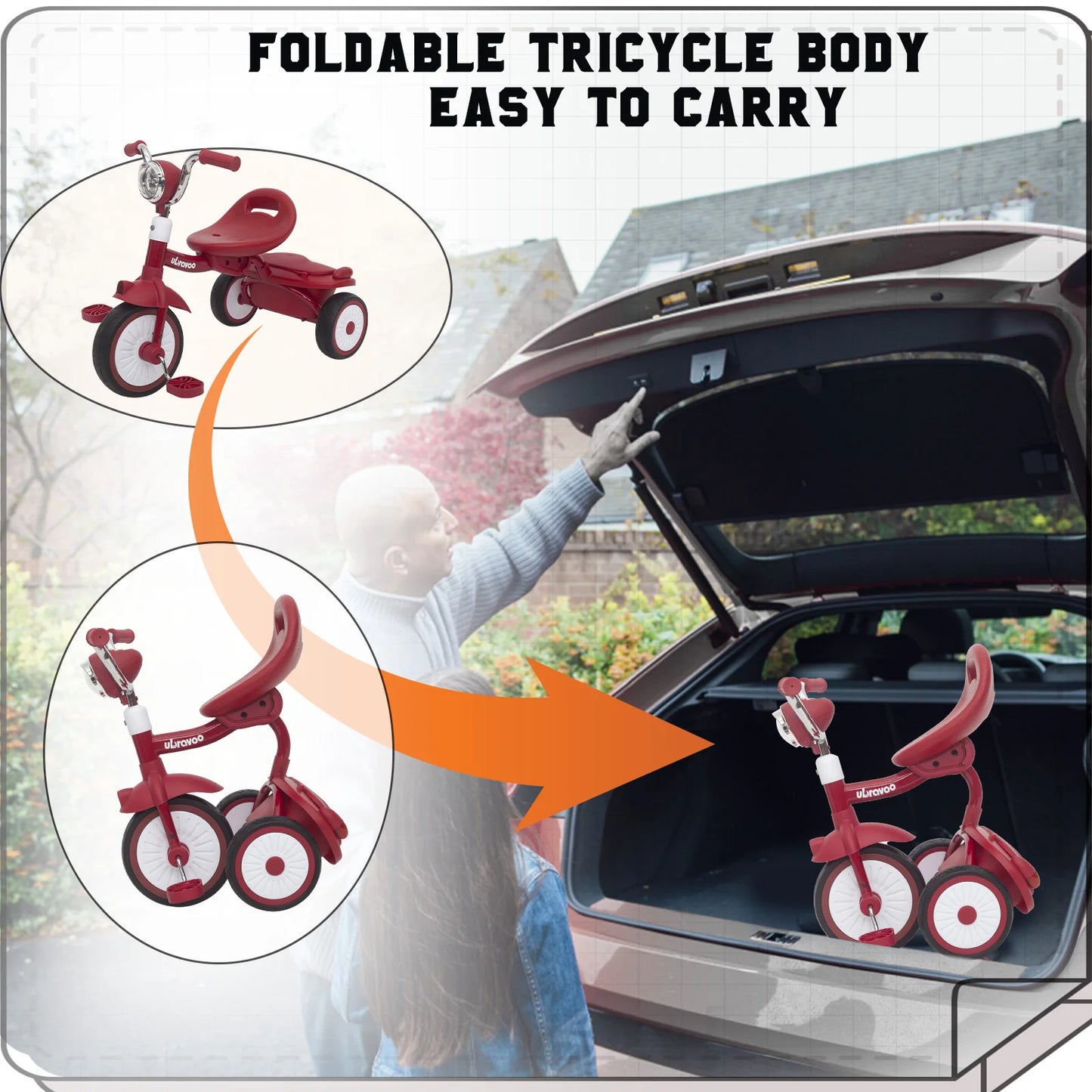Foldable Tricycle