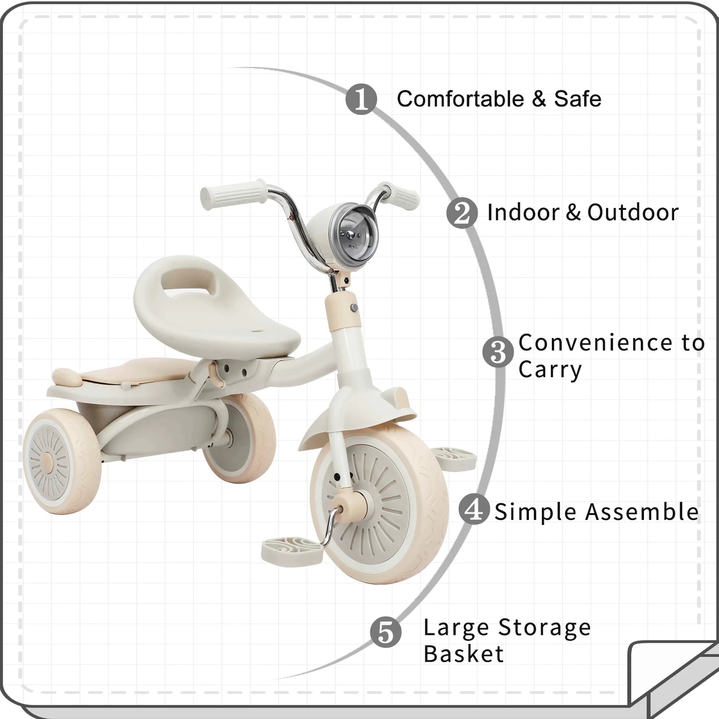 Foldable Tricycle