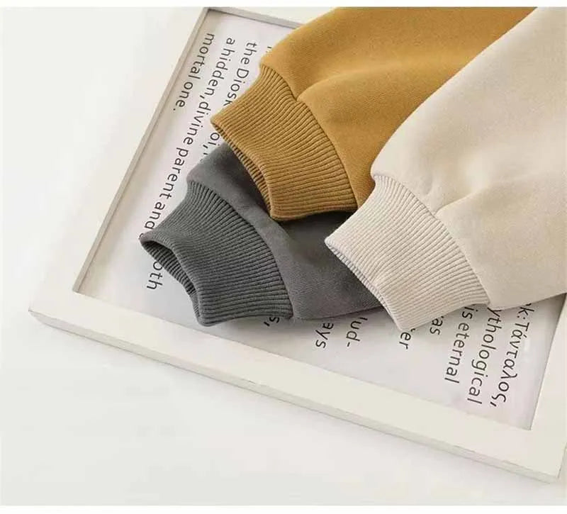 Boys Sweater Kids Polo Collar Pullover Spring Autumn New Children's Teens Long-Sleeved Letter Coat Baby Casual Jumper 2-8 Years