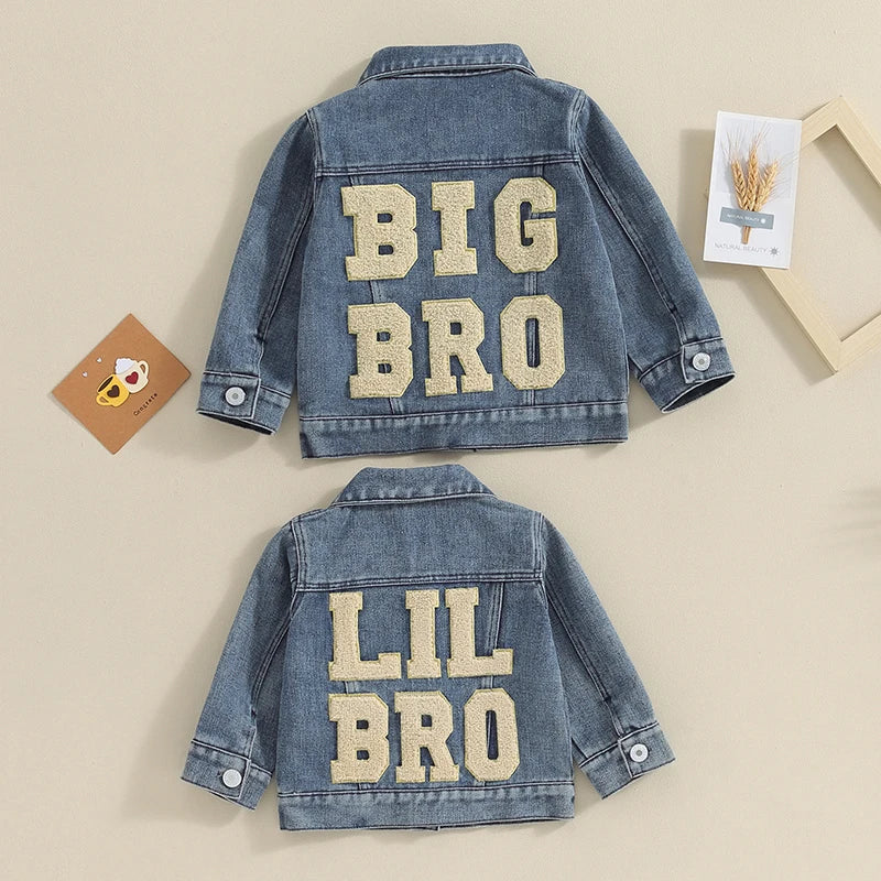 Bi & Lil Bro Denim Jacket