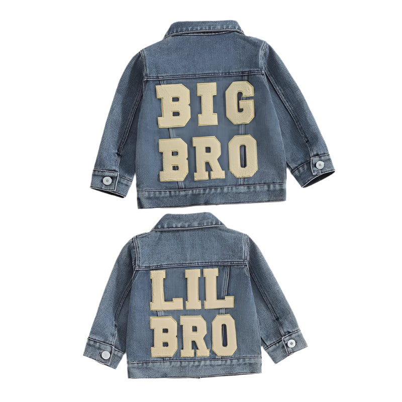 Bi & Lil Bro Denim Jacket