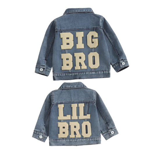 Bi & Lil Bro Denim Jacket