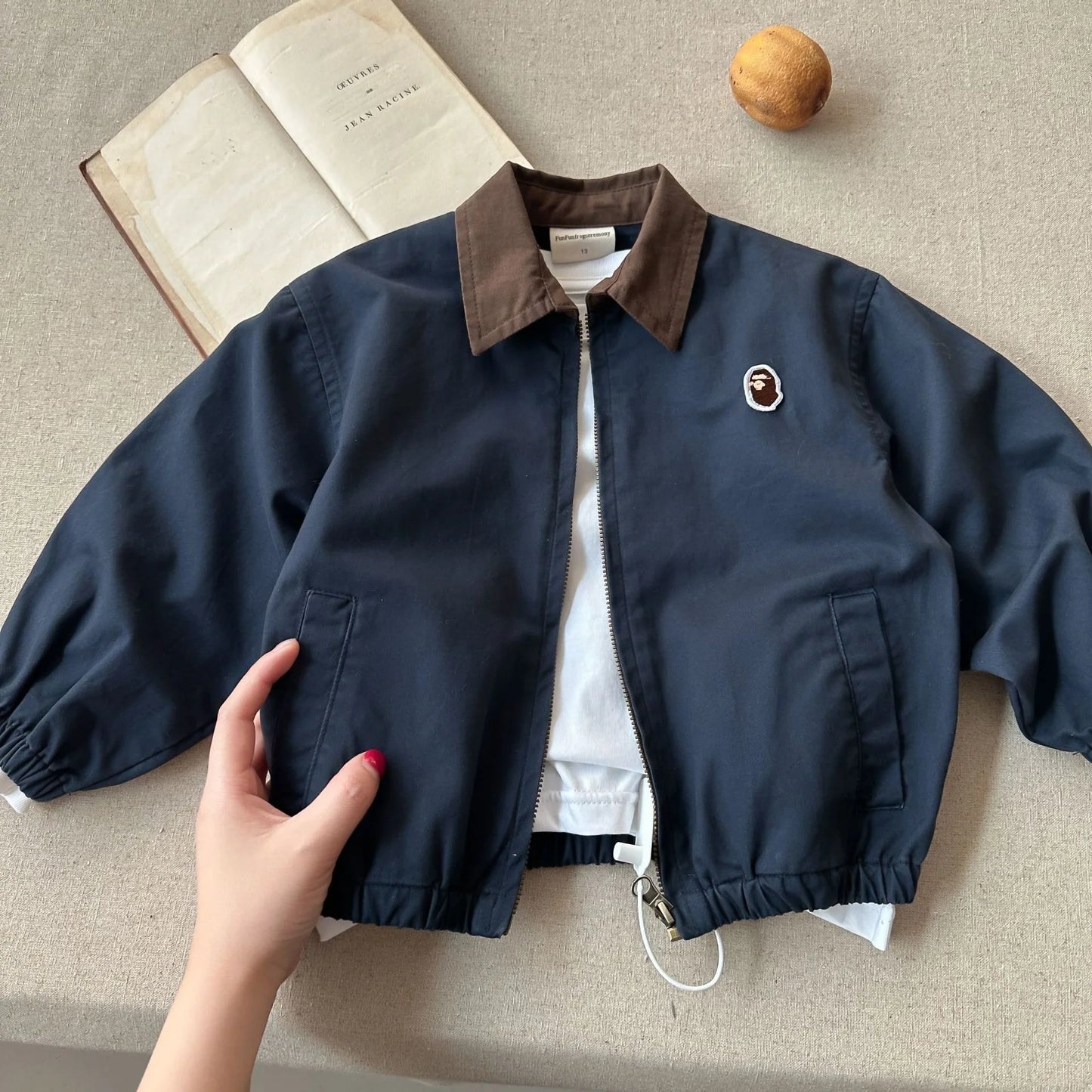Fashion Baby Girl Boy Cargo Jacket Cotton Infant Toddler Child Casual Coat Spring Autumn Child Dust Outwear Baby Clothes 1-10Y