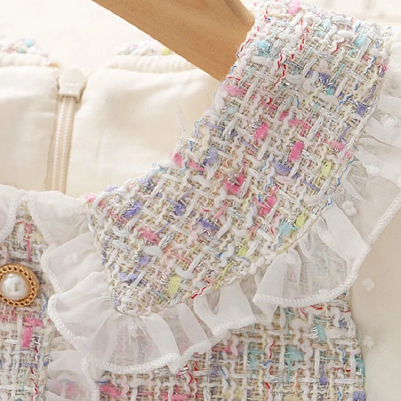 Patch Long Sleeve Dress