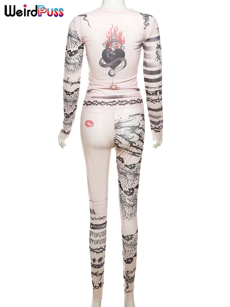 Dragon Print Set