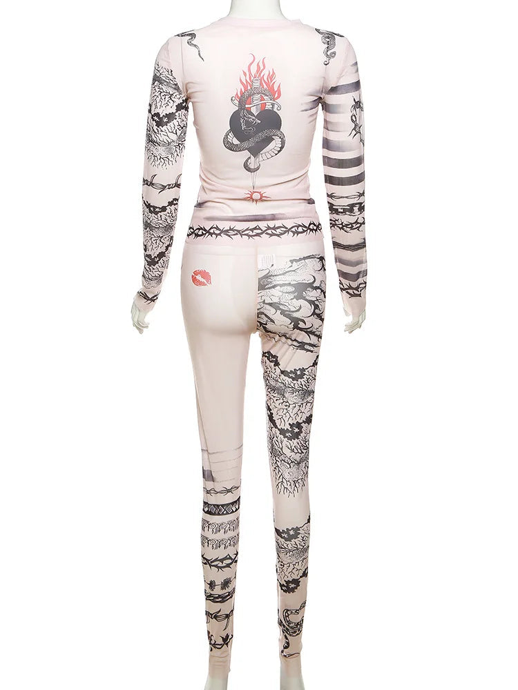 Dragon Print Set