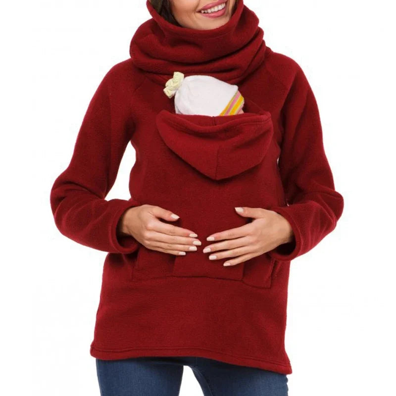 Fleeced Kangaroo Sweater