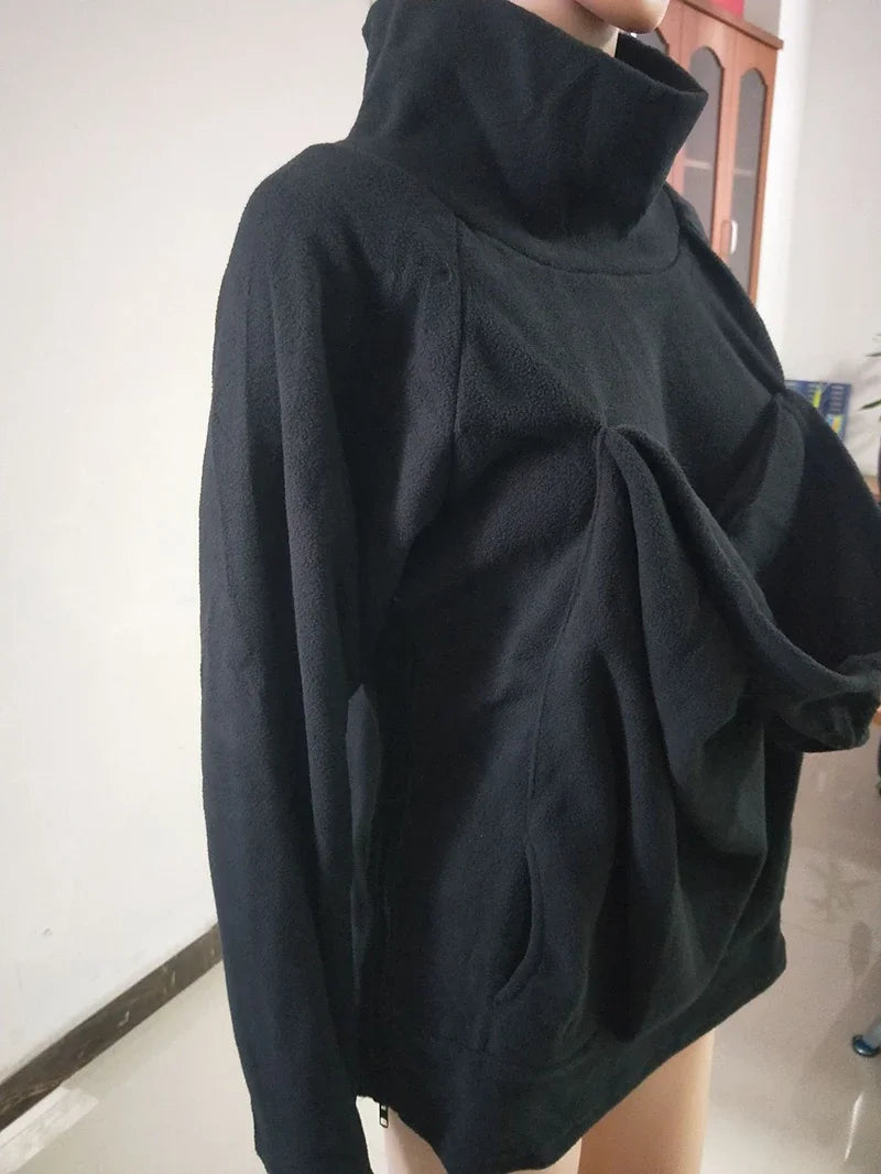 Fleeced Kangaroo Sweater