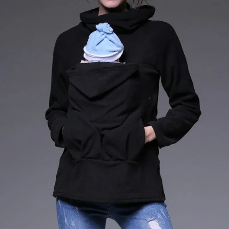 Fleeced Kangaroo Sweater