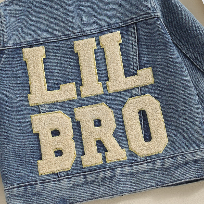 Bi & Lil Bro Denim Jacket