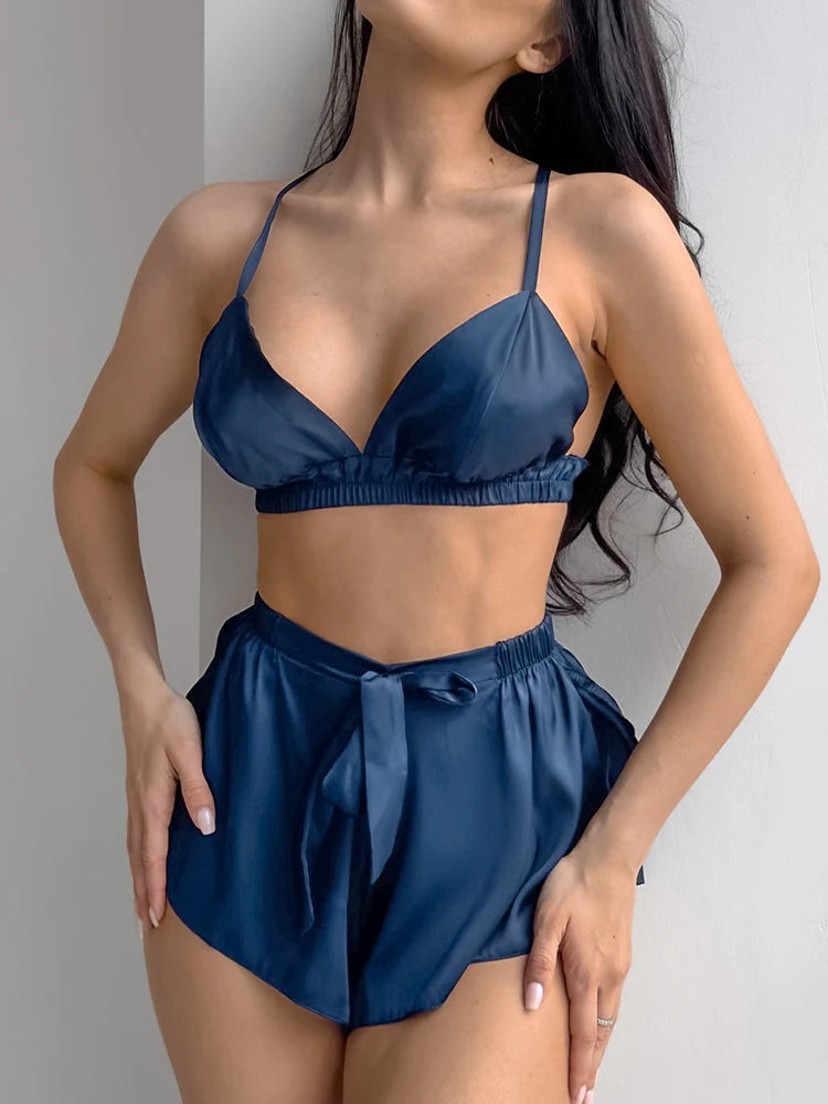 3-Piece Feather Silky Set