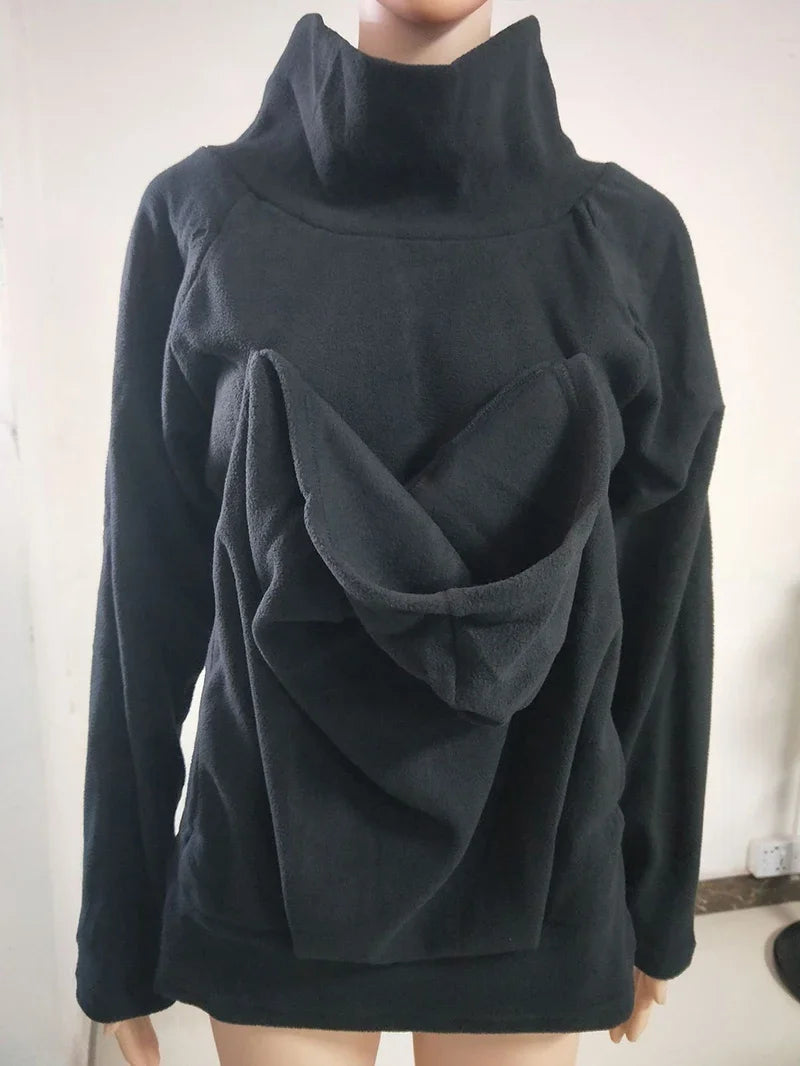 Fleeced Kangaroo Sweater