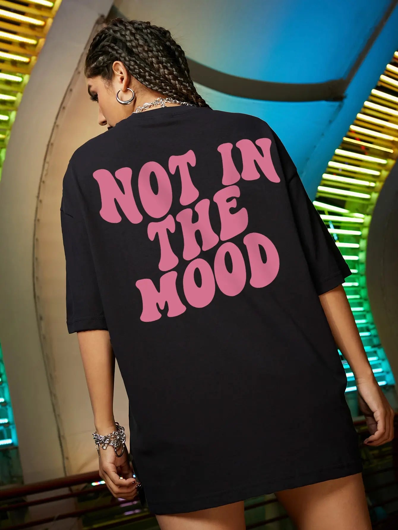 Not In the Mood Print Tee