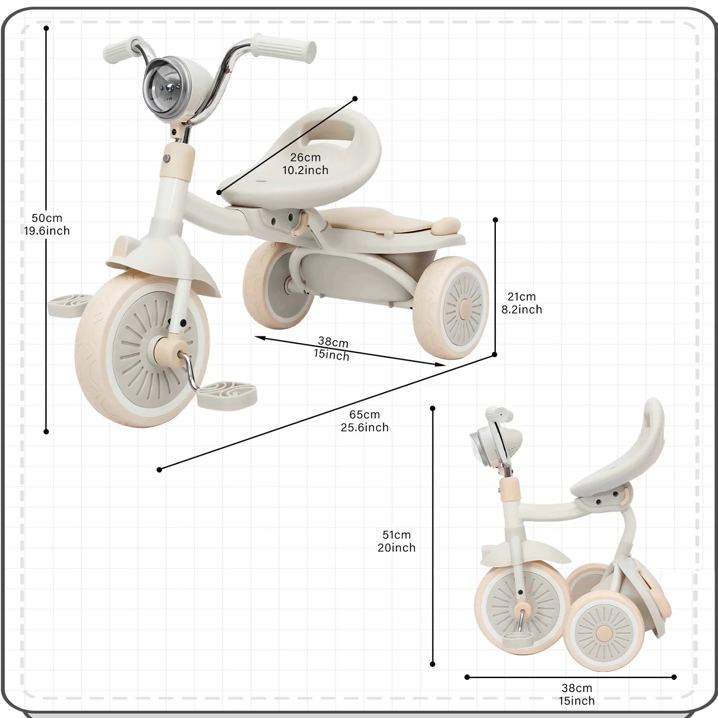 Foldable Tricycle