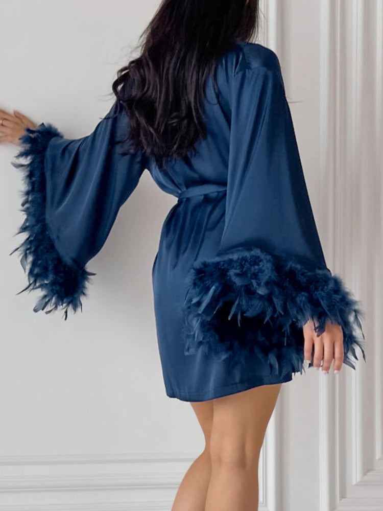 3-Piece Feather Silky Set