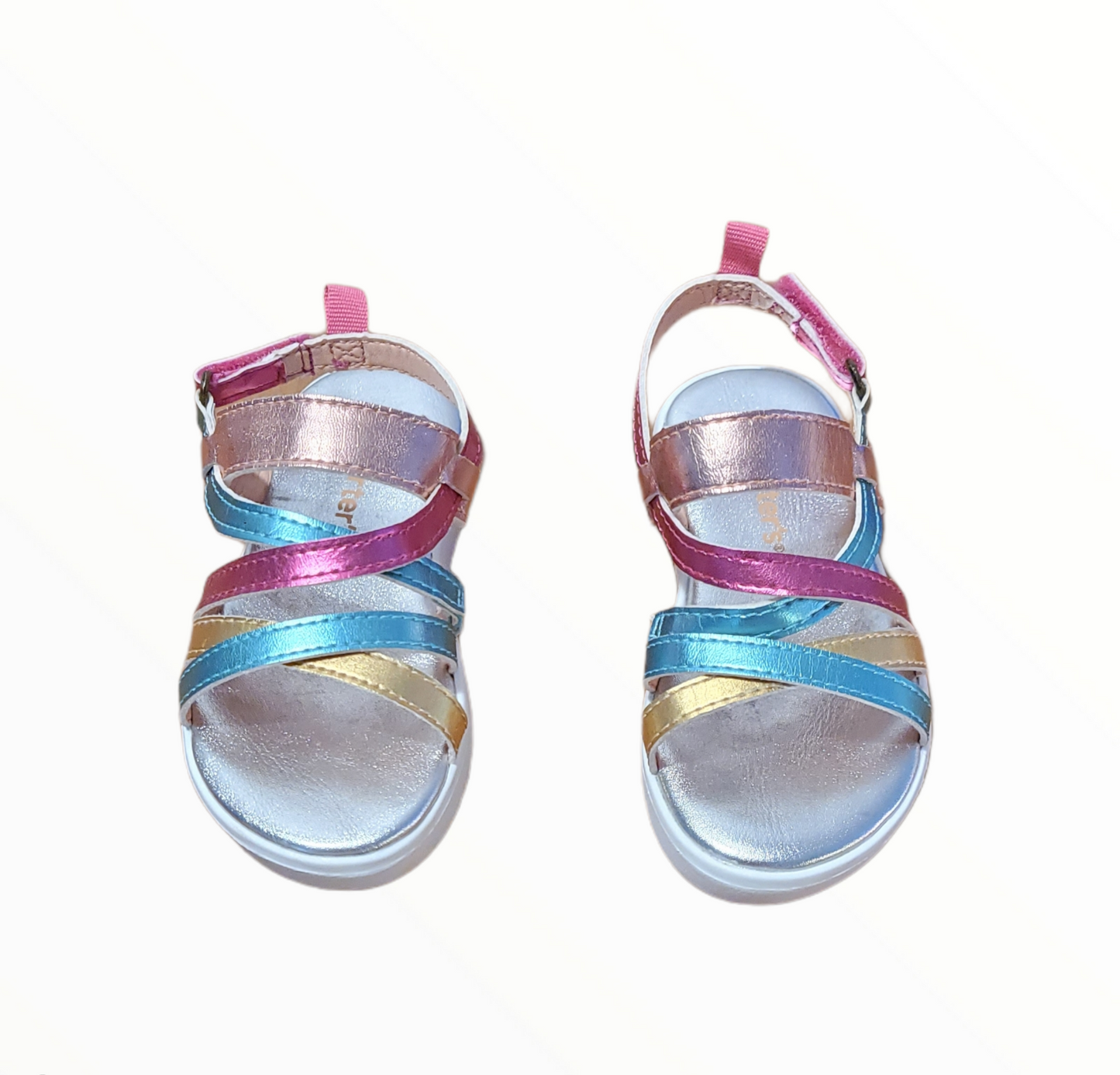 Metallic Sandals