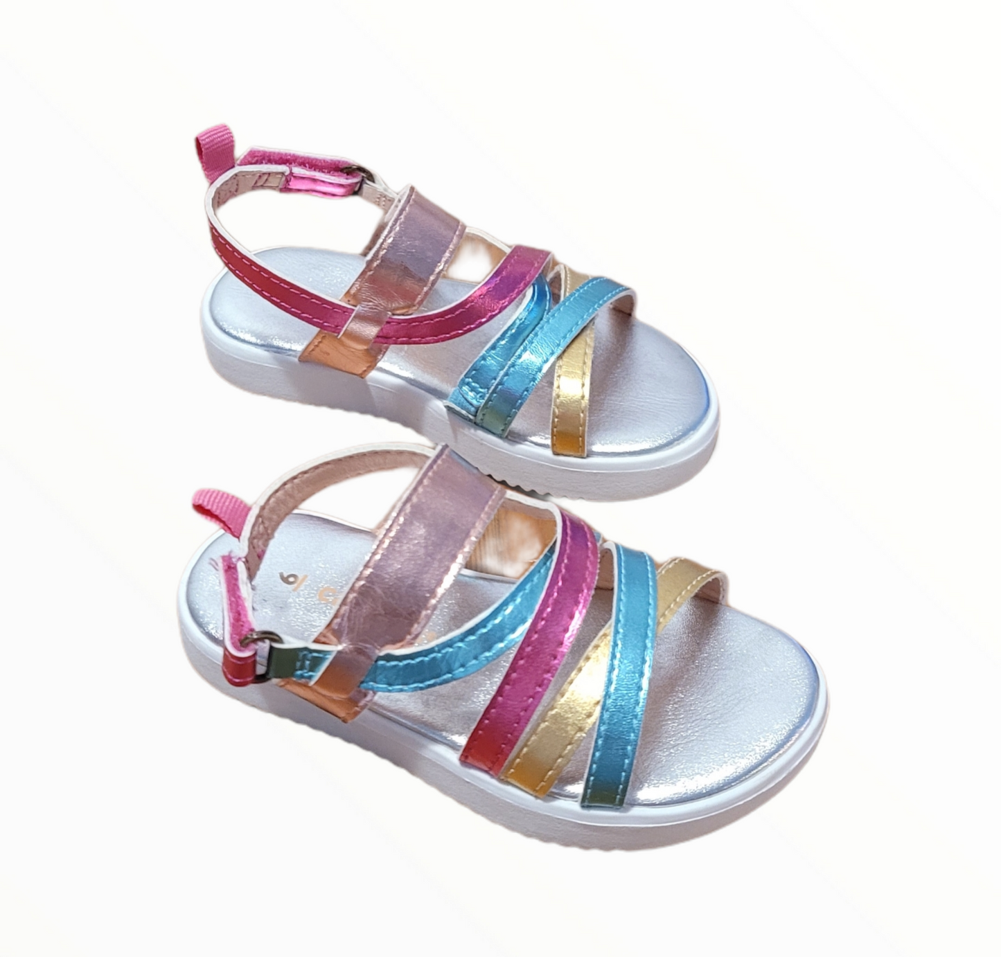Metallic Sandals