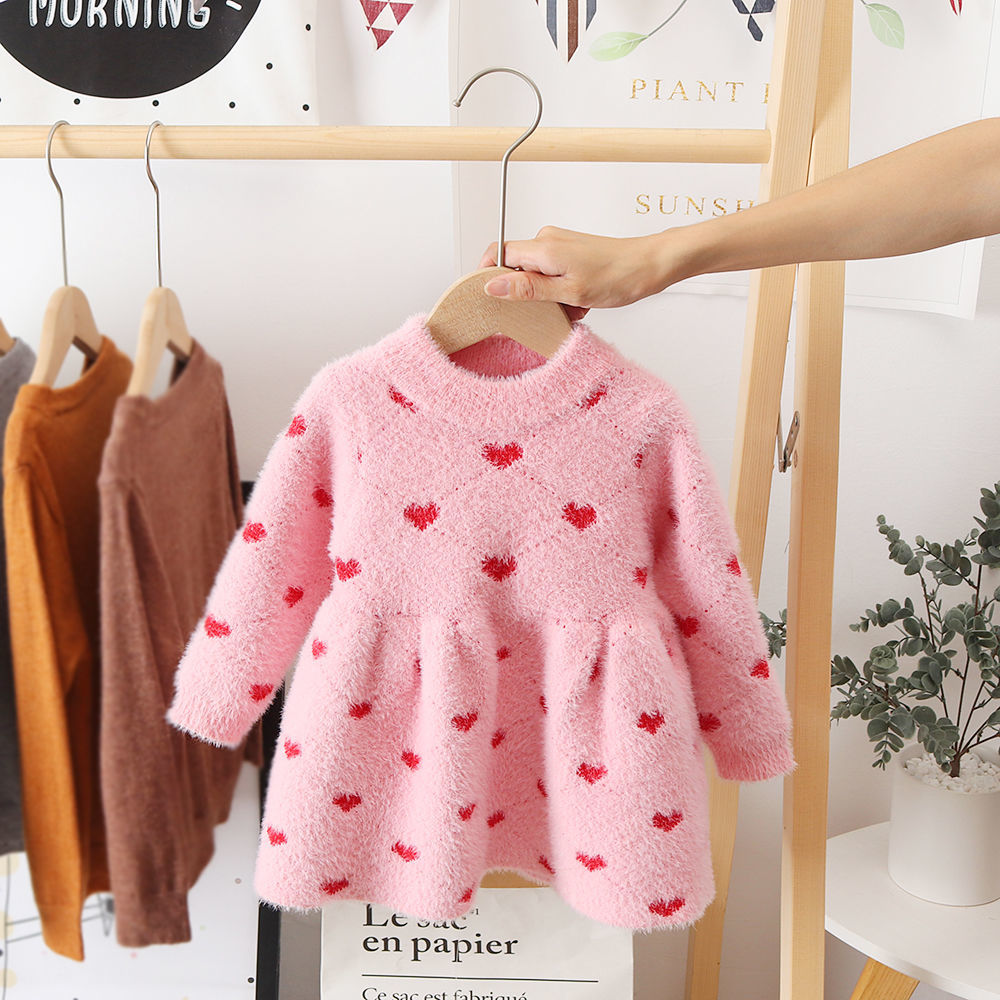 Fleece Sweater Dress