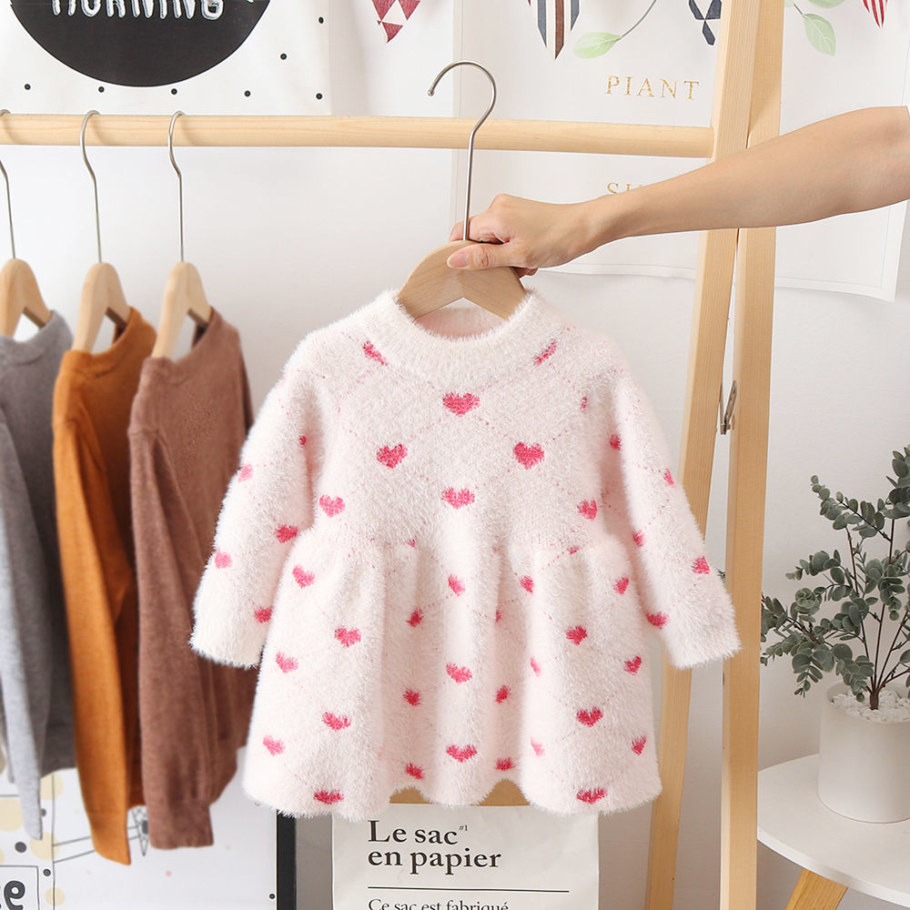 Fleece Sweater Dress