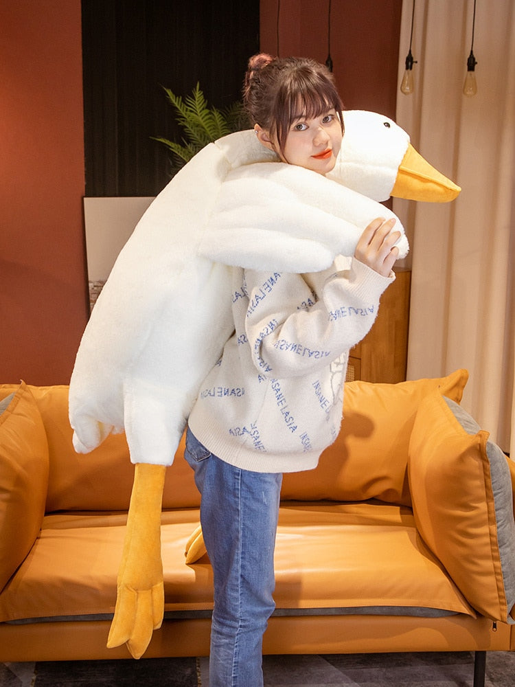 Big Goose Plush Sleeping Pillow