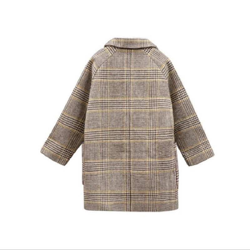 Plaid Wool Jacket