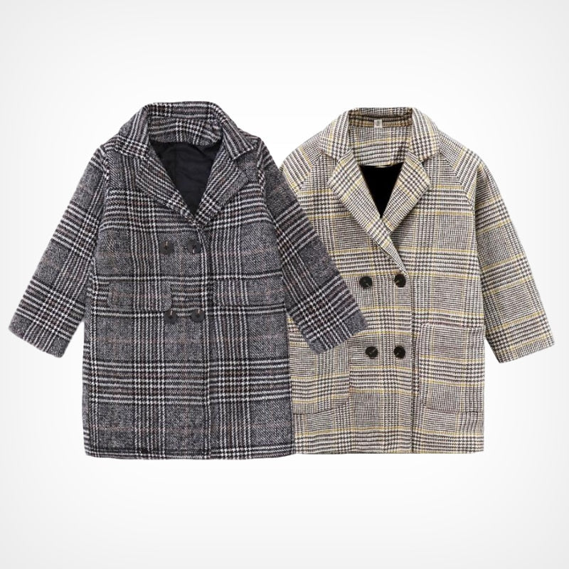 Plaid Wool Jacket