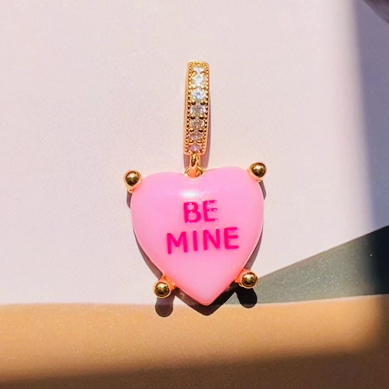 Heart Pendant and Necklace