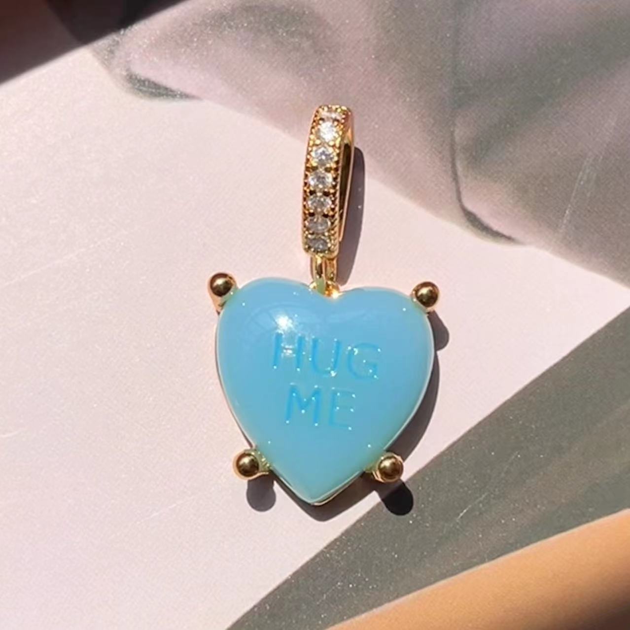Heart Pendant and Necklace