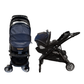 BravoFor2 LE Standing/Sitting Double Stroller in Crux Travel System