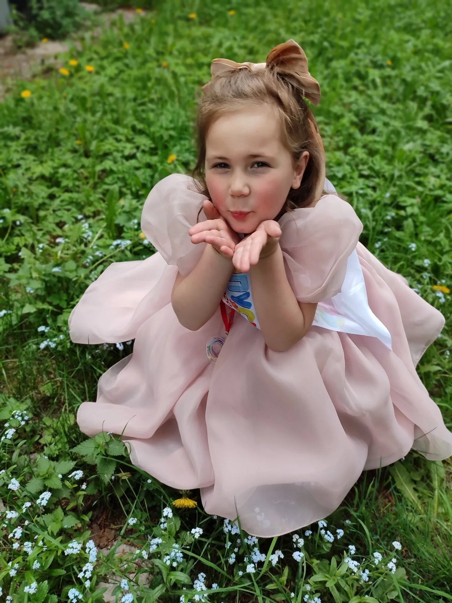 Puff Sleeve Party Dress