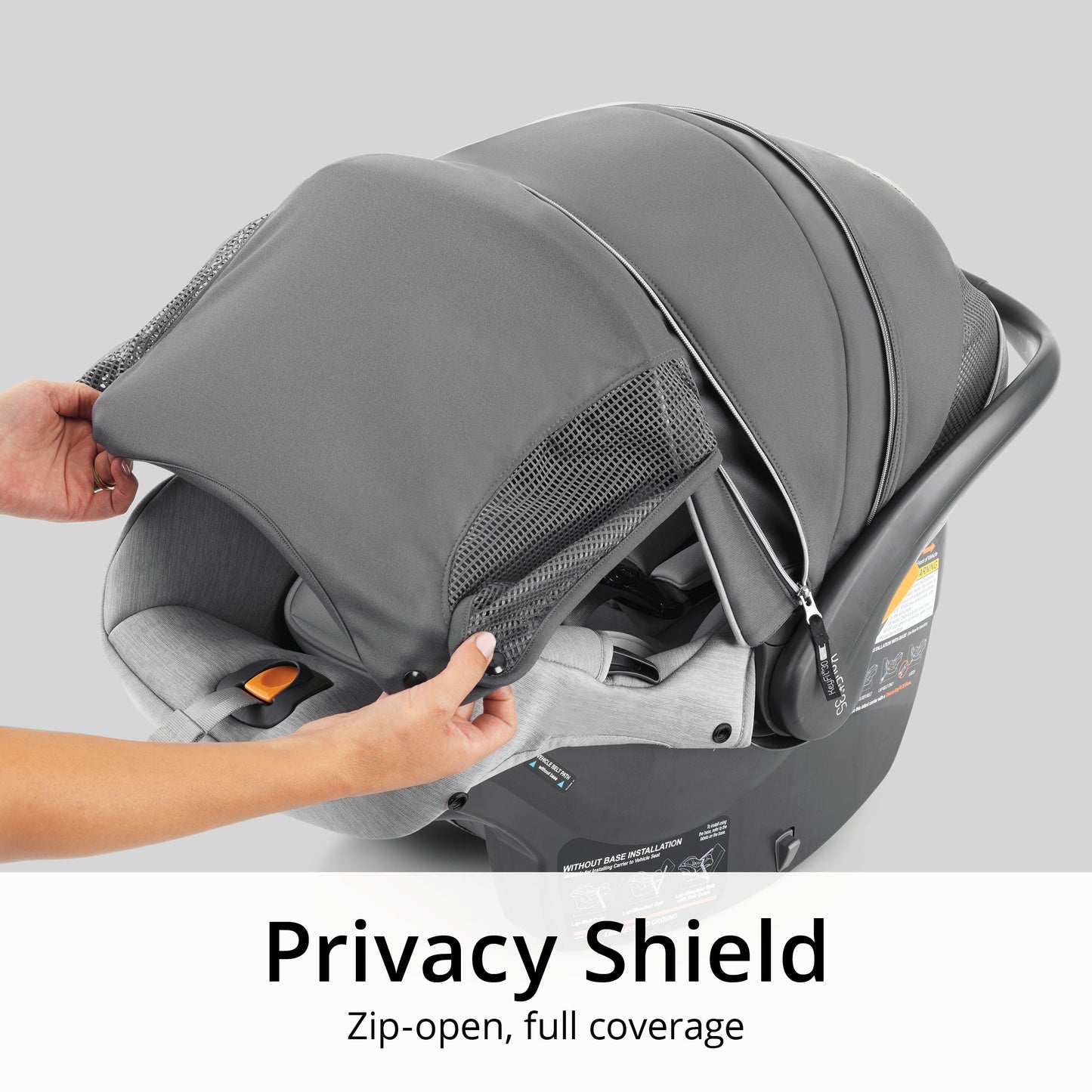 Key Fit 35 Zip Clear Tex Infant Car Seat