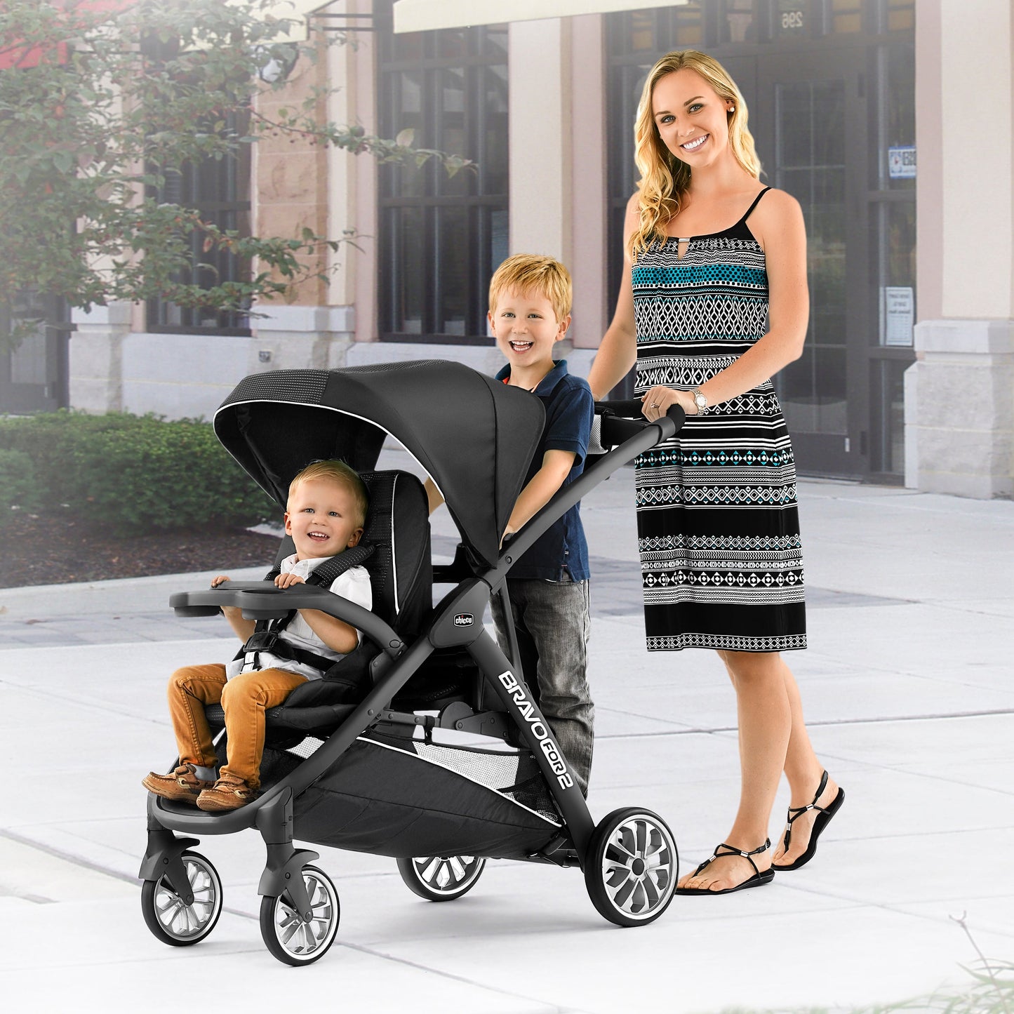 BravoFor2 LE Standing/Sitting Double Stroller
