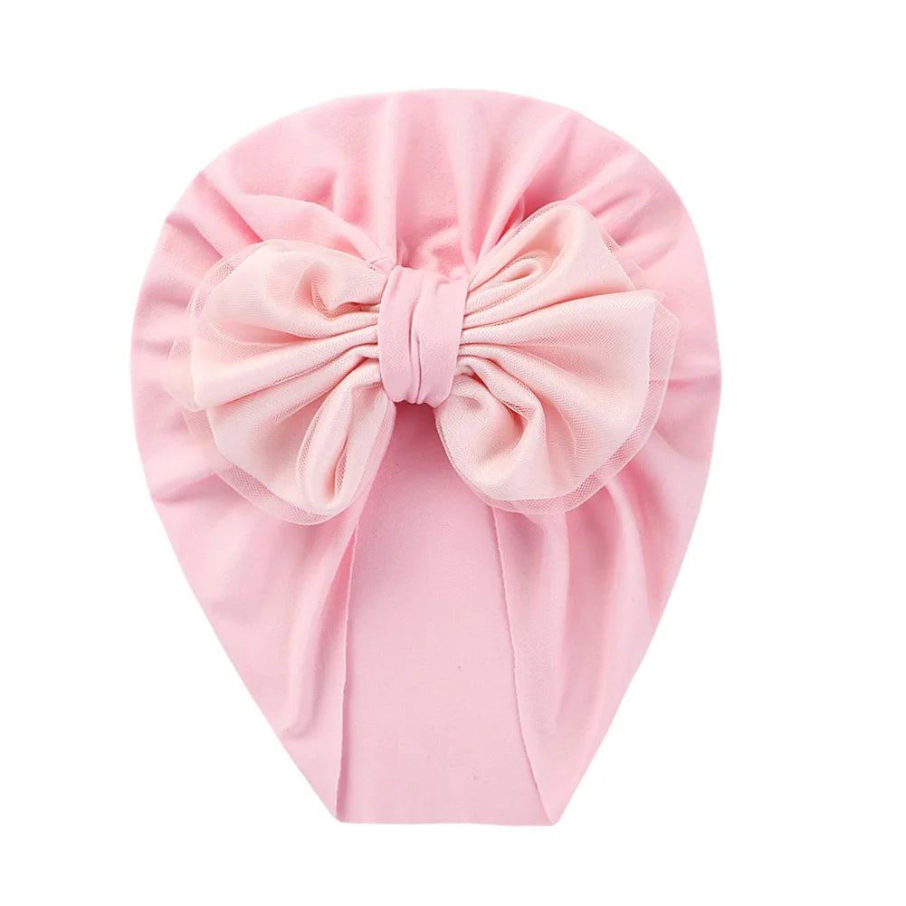 Solid Cotton Baby Cap