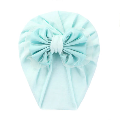 Solid Cotton Baby Cap