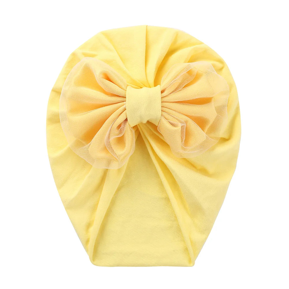 Solid Cotton Baby Cap