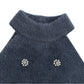 High-End Mini Neck Collar Dress