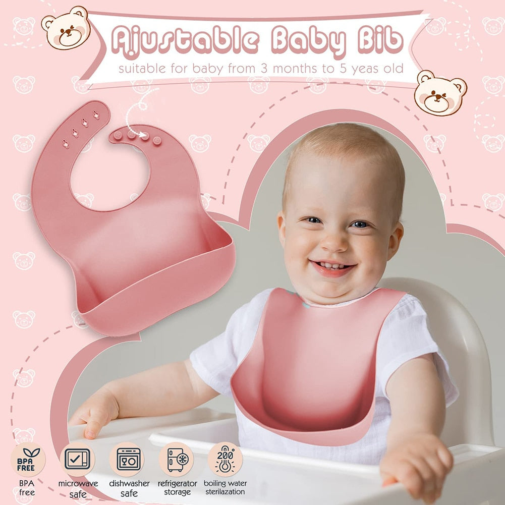 Silicone Baby Dish 8 pcs Set