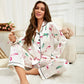 V-Day Love Silky Pajama Set