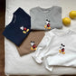 Children Long Sleeve Spring Autumn Kid Thin Casual T-shirt Top Mickey Mouse Cartoon Printed Baby Cotton Pullover Toddler Clothes