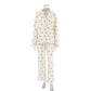 New Love Heart Print Pajama Set