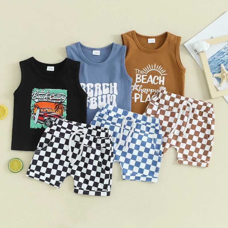 Beach Tank and Checkerboard Set