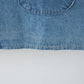 Long-sleeved Bow Denim Dress
